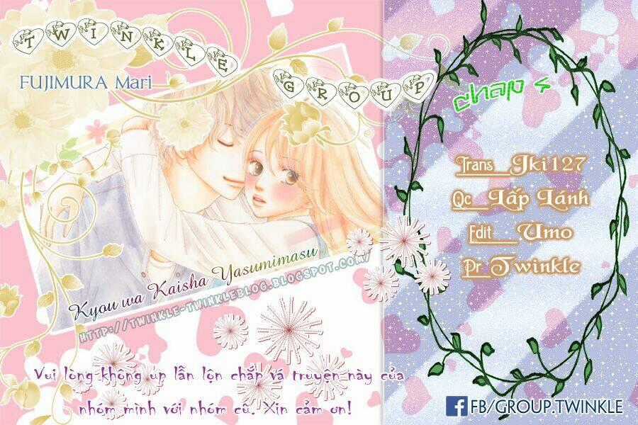 Kyou wa Kaisha Yasumimasu. Chapter 4 trang 0
