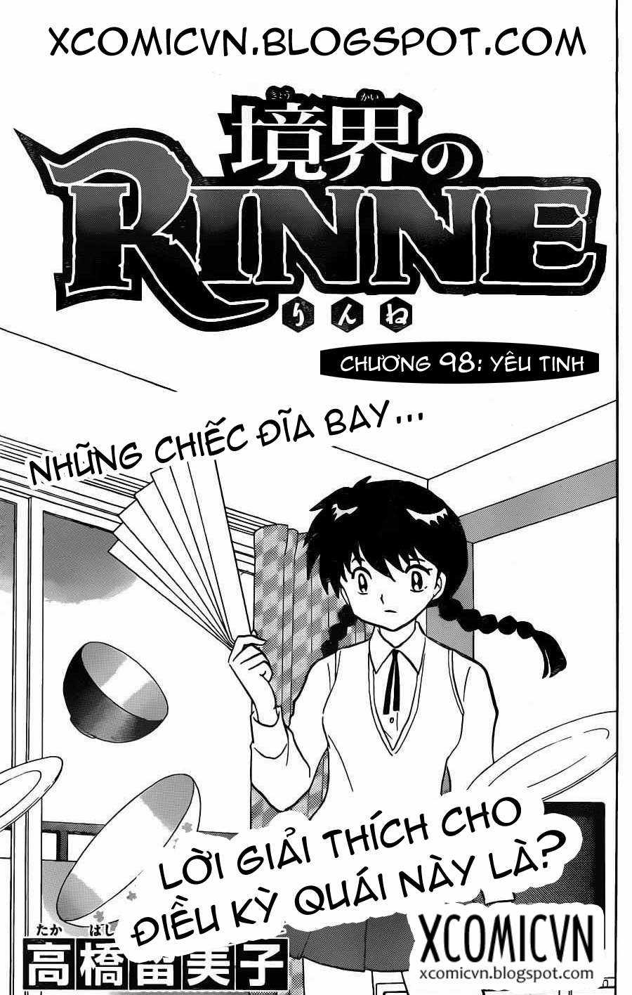 Kyoukai no Rinne Chapter 98 trang 0