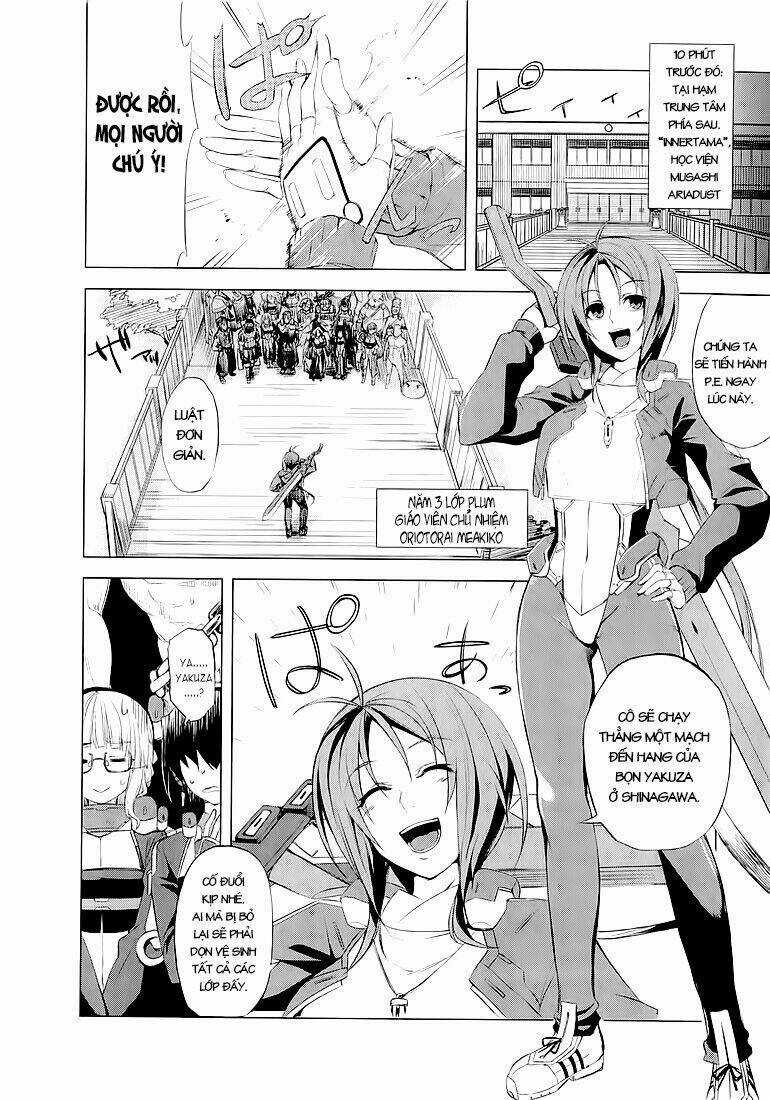 Kyoukai Senjou No Horizon Chapter 1 trang 17