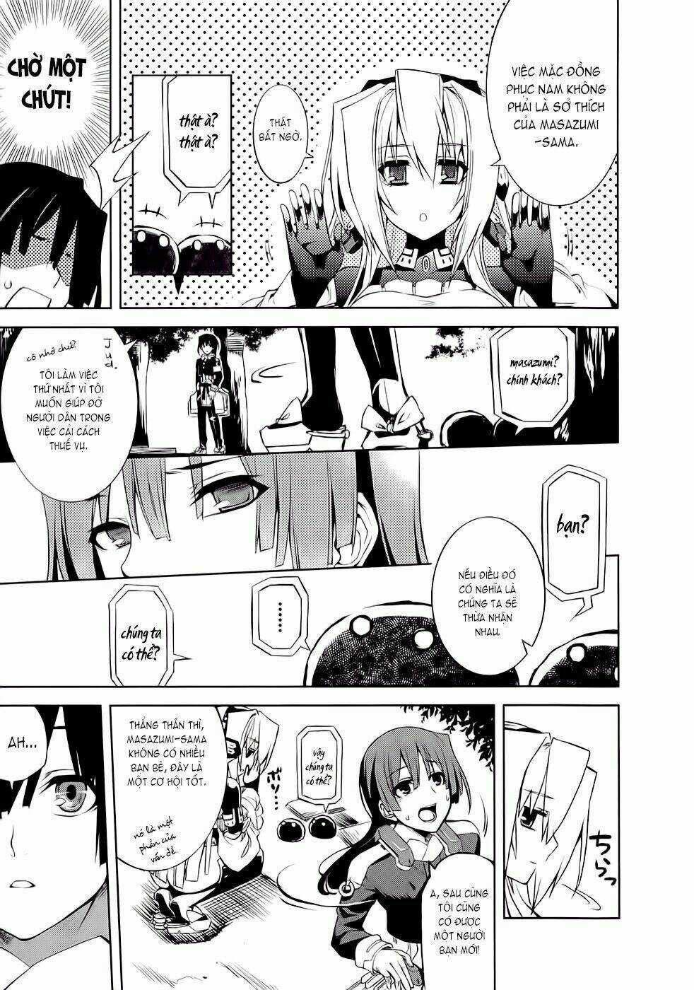 Kyoukai Senjou No Horizon Chapter 3 trang 15