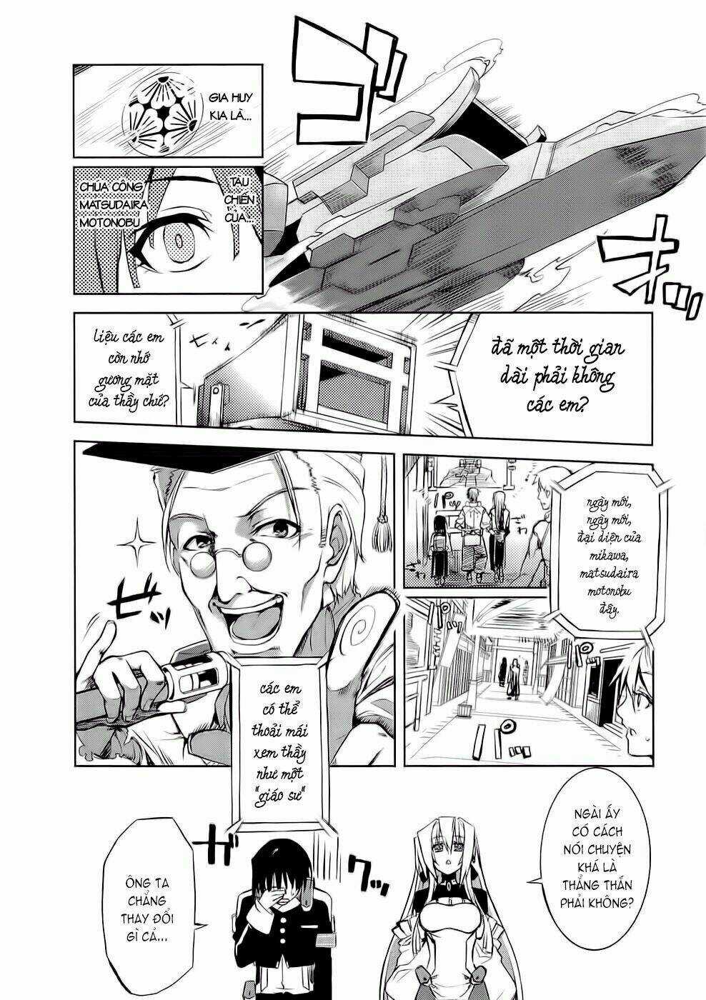 Kyoukai Senjou No Horizon Chapter 3 trang 17