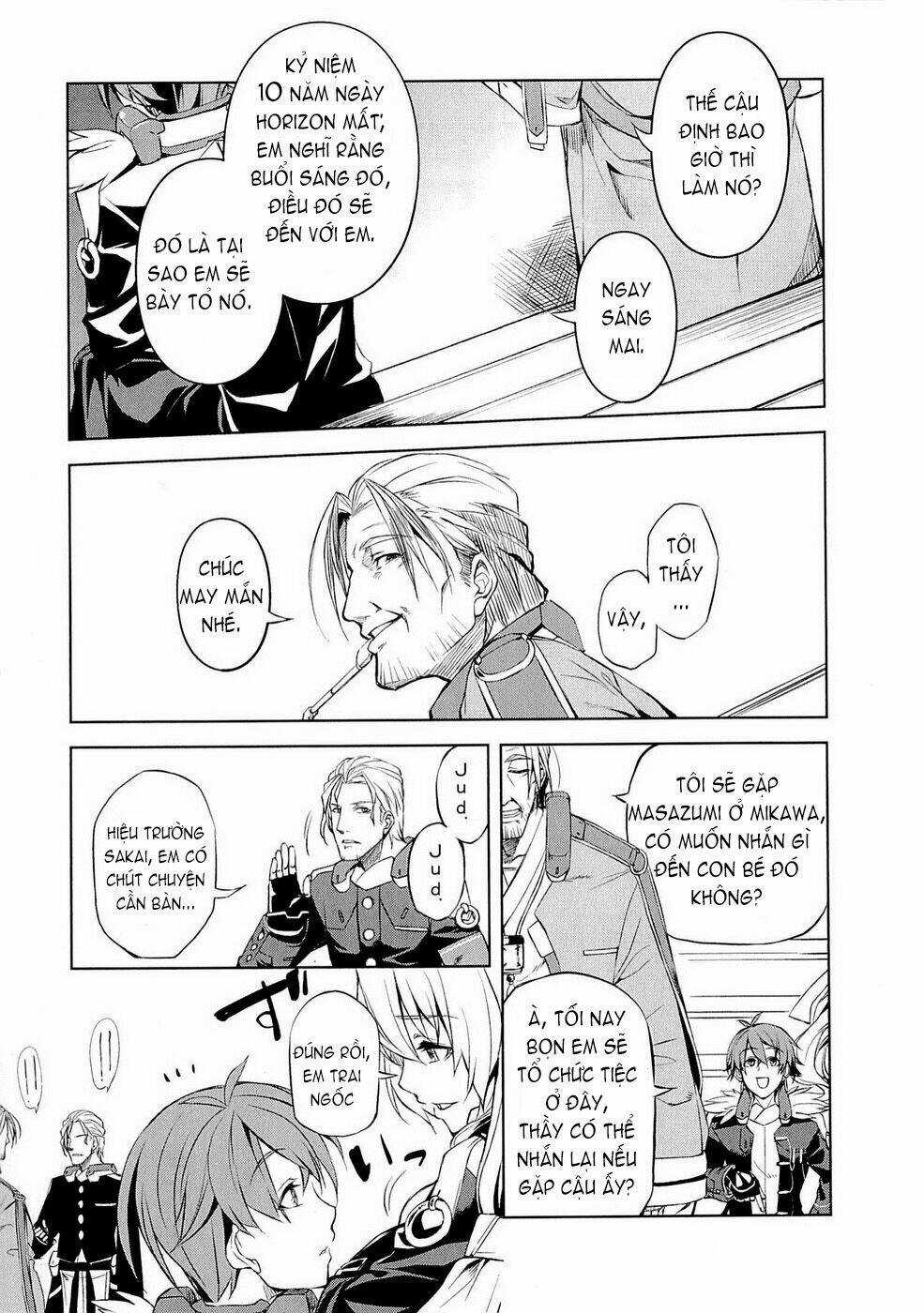 Kyoukai Senjou No Horizon Chapter 4 trang 10