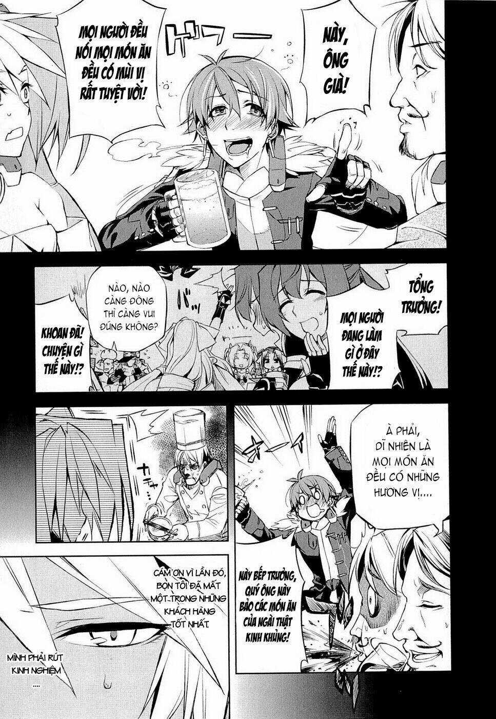 Kyoukai Senjou No Horizon Chapter 4 trang 14