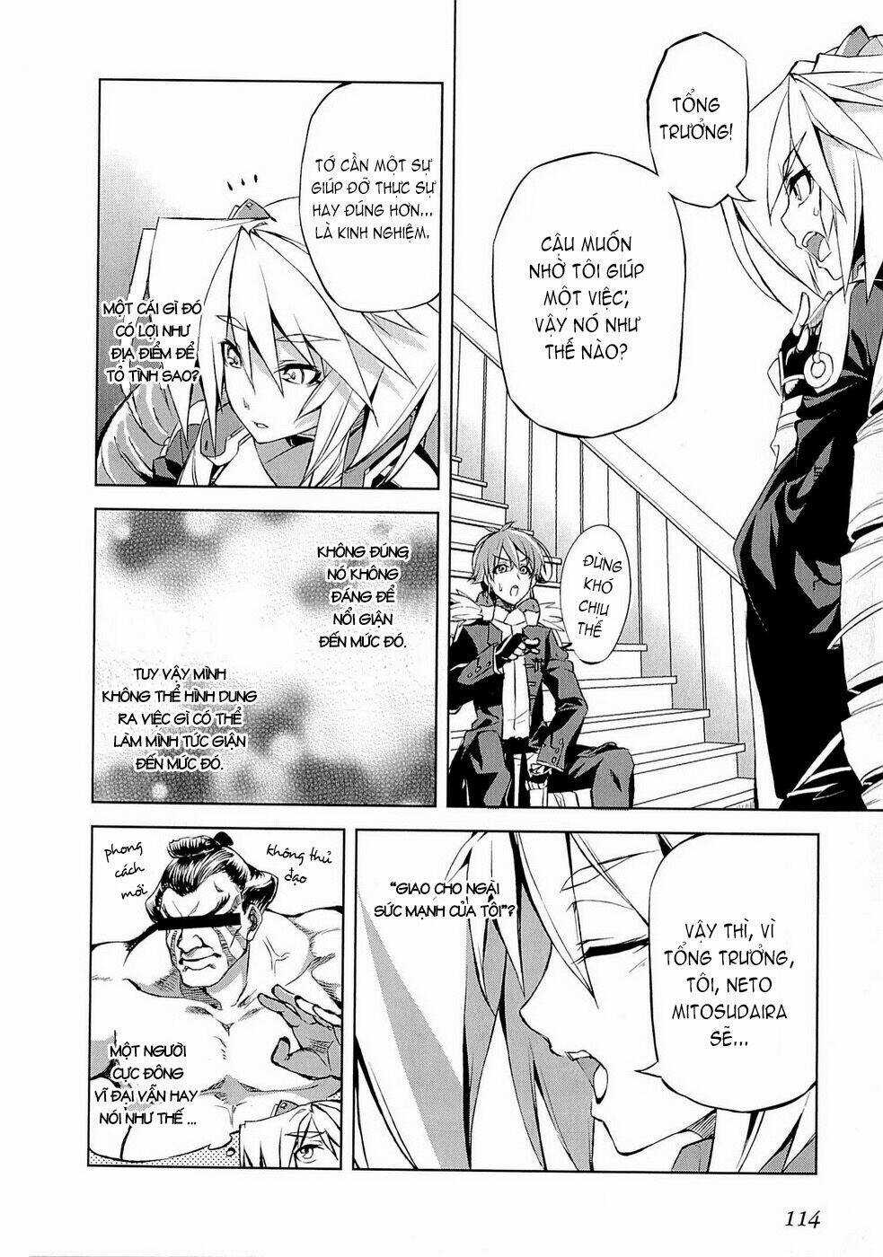 Kyoukai Senjou No Horizon Chapter 4 trang 15