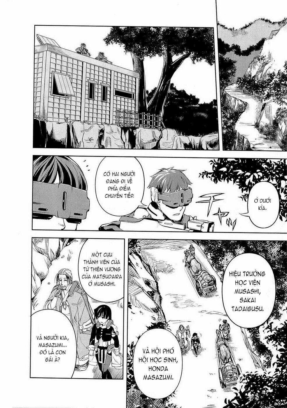 Kyoukai Senjou No Horizon Chapter 4 trang 19