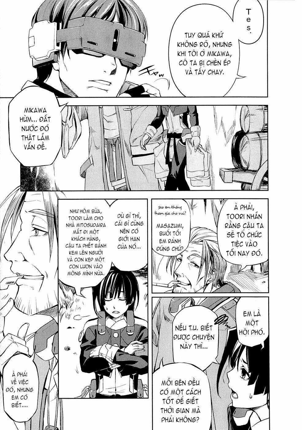 Kyoukai Senjou No Horizon Chapter 4 trang 20