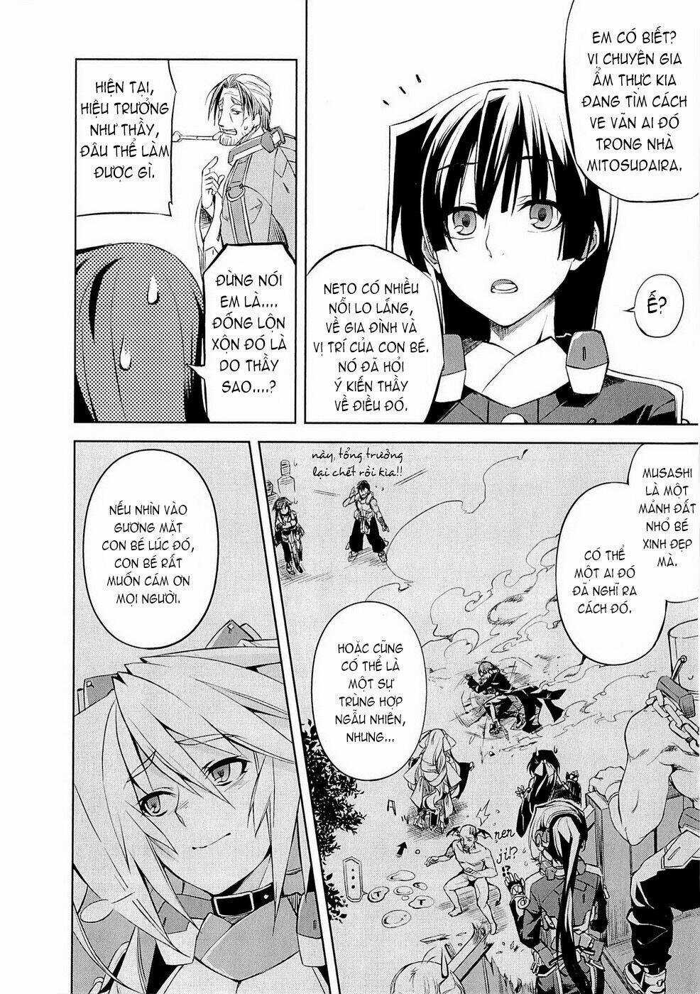 Kyoukai Senjou No Horizon Chapter 4 trang 21