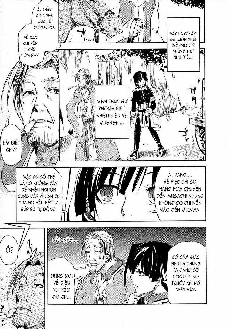 Kyoukai Senjou No Horizon Chapter 4 trang 22