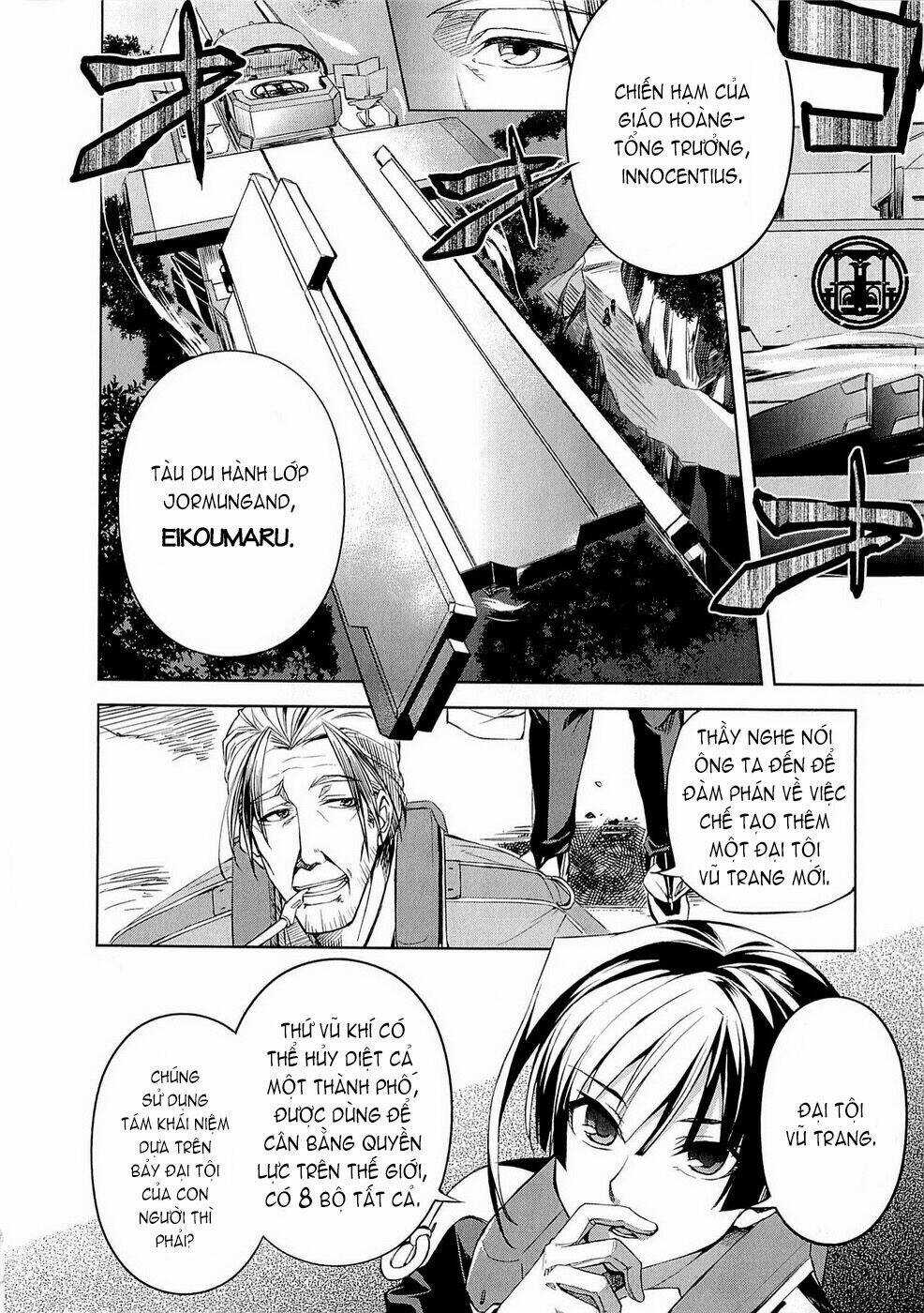 Kyoukai Senjou No Horizon Chapter 4 trang 23