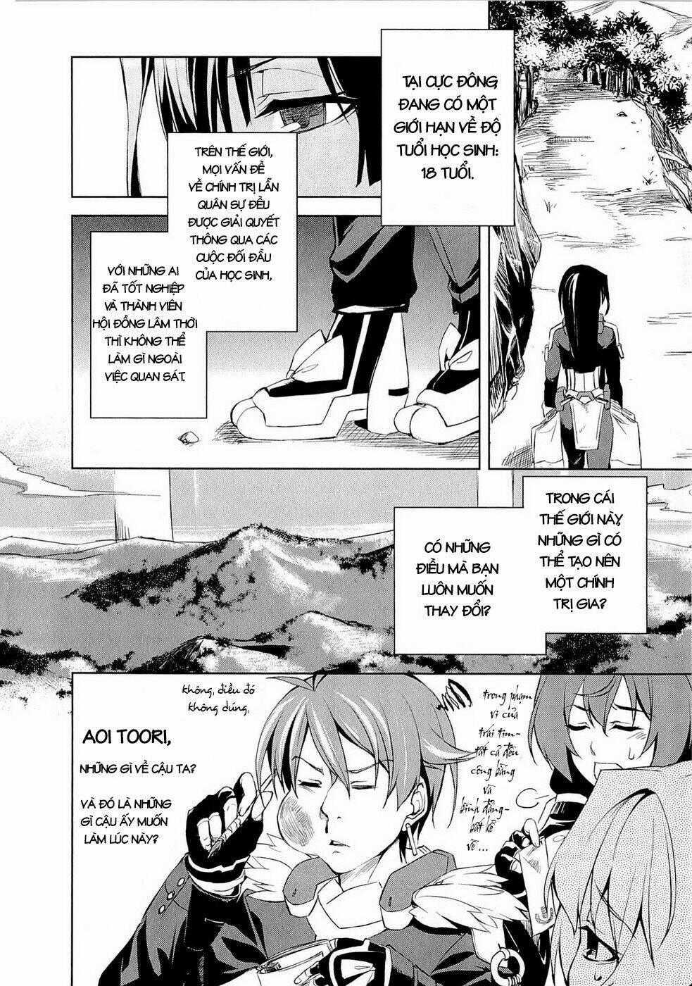Kyoukai Senjou No Horizon Chapter 4 trang 27