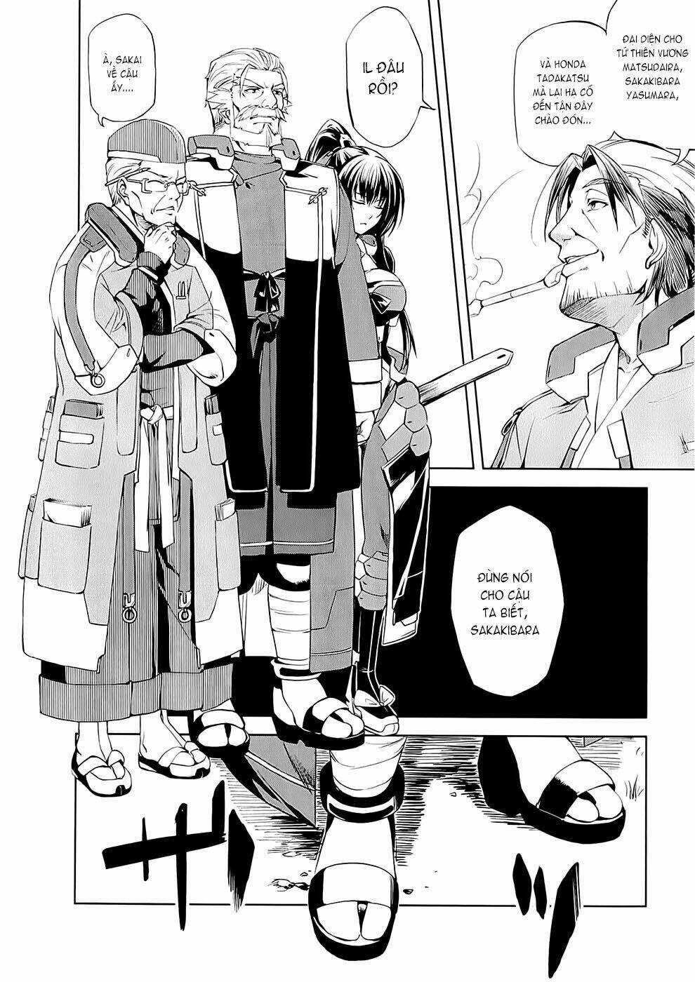 Kyoukai Senjou No Horizon Chapter 5 trang 12
