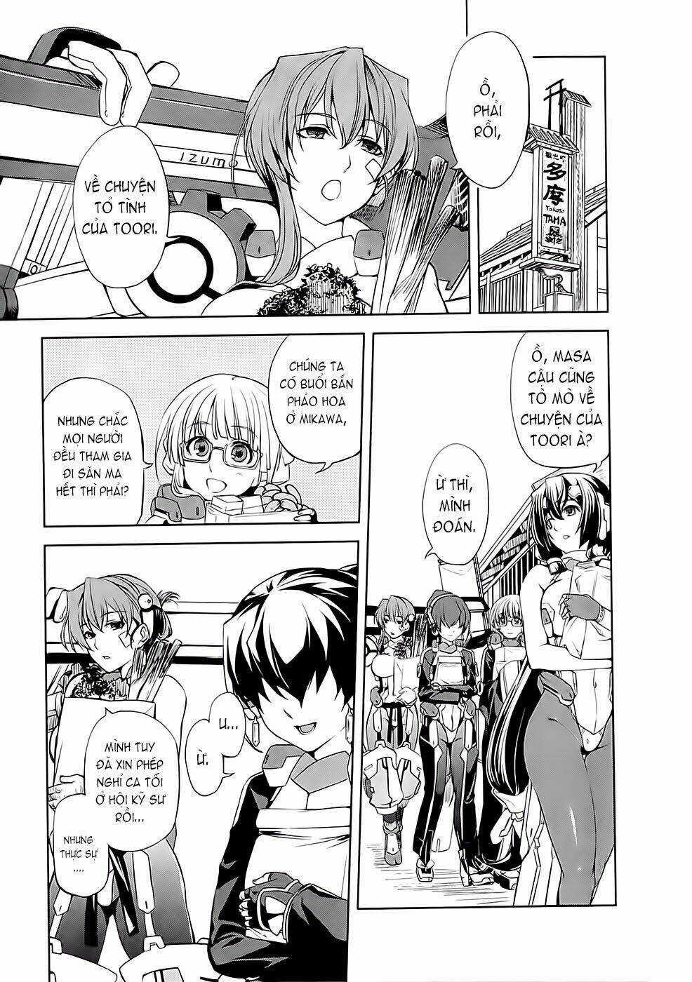 Kyoukai Senjou No Horizon Chapter 5 trang 17