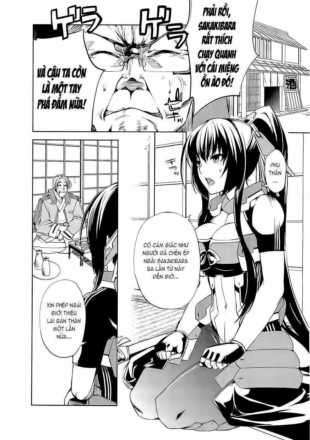 Kyoukai Senjou No Horizon Chapter 5 trang 24