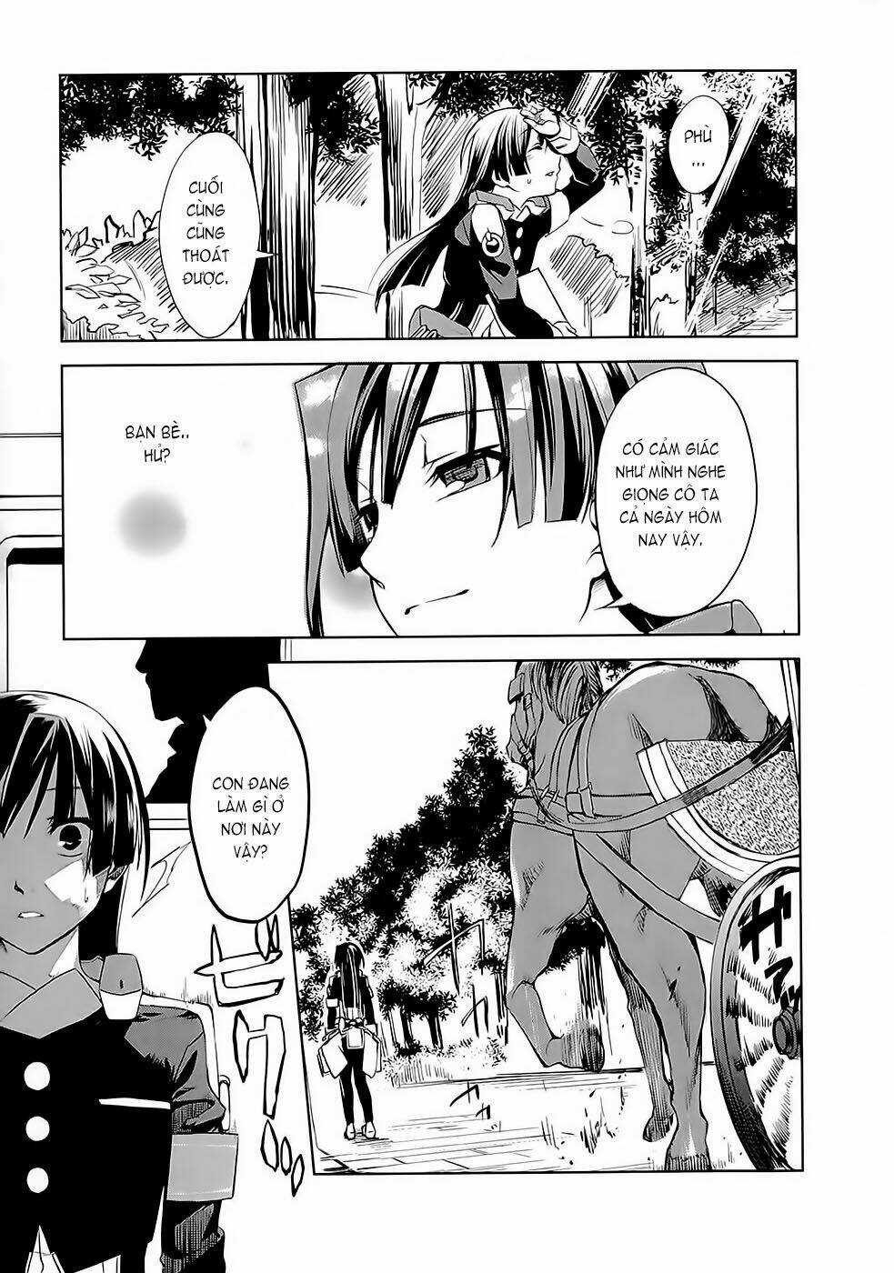 Kyoukai Senjou No Horizon Chapter 6 trang 13