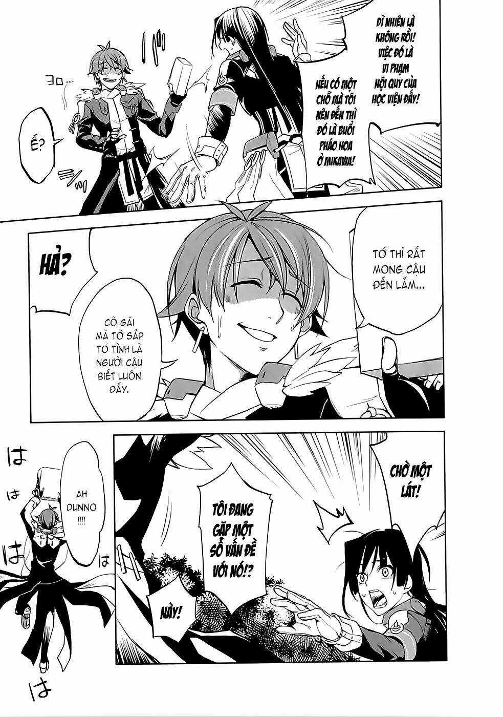 Kyoukai Senjou No Horizon Chapter 6 trang 21