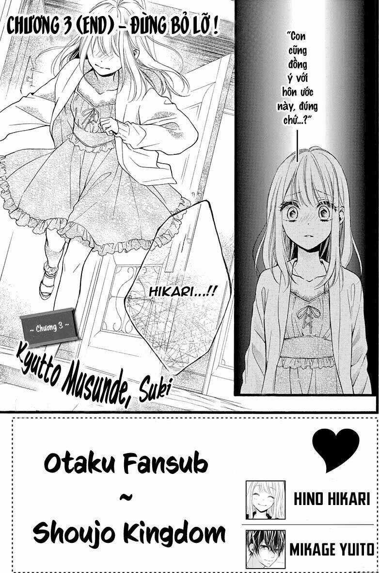 Kyutto Musunde, Suki Chapter 3 trang 2