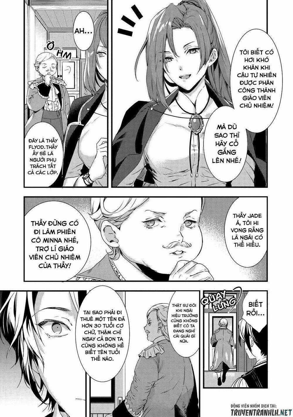 Kyuutei Mahou-Shi Kubi Ni Nattande,Inaka Ni Kaette Mahou-Ka No Sensei Ni Narimasu Manga Chapter 1 trang 8