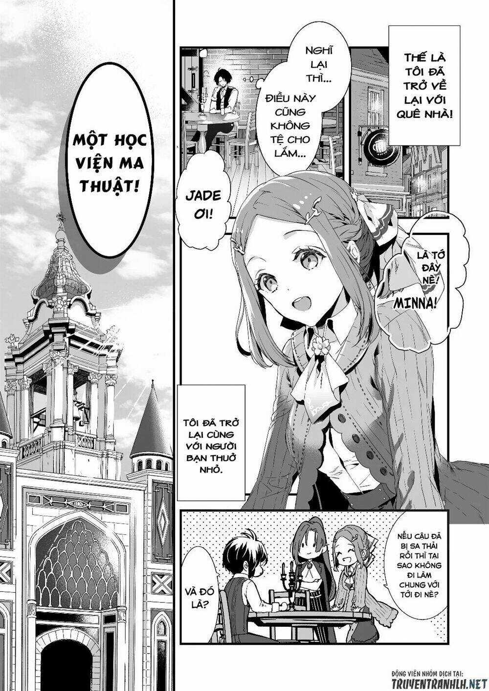 Kyuutei Mahou-Shi Kubi Ni Nattande,Inaka Ni Kaette Mahou-Ka No Sensei Ni Narimasu Chapter 0 trang 4