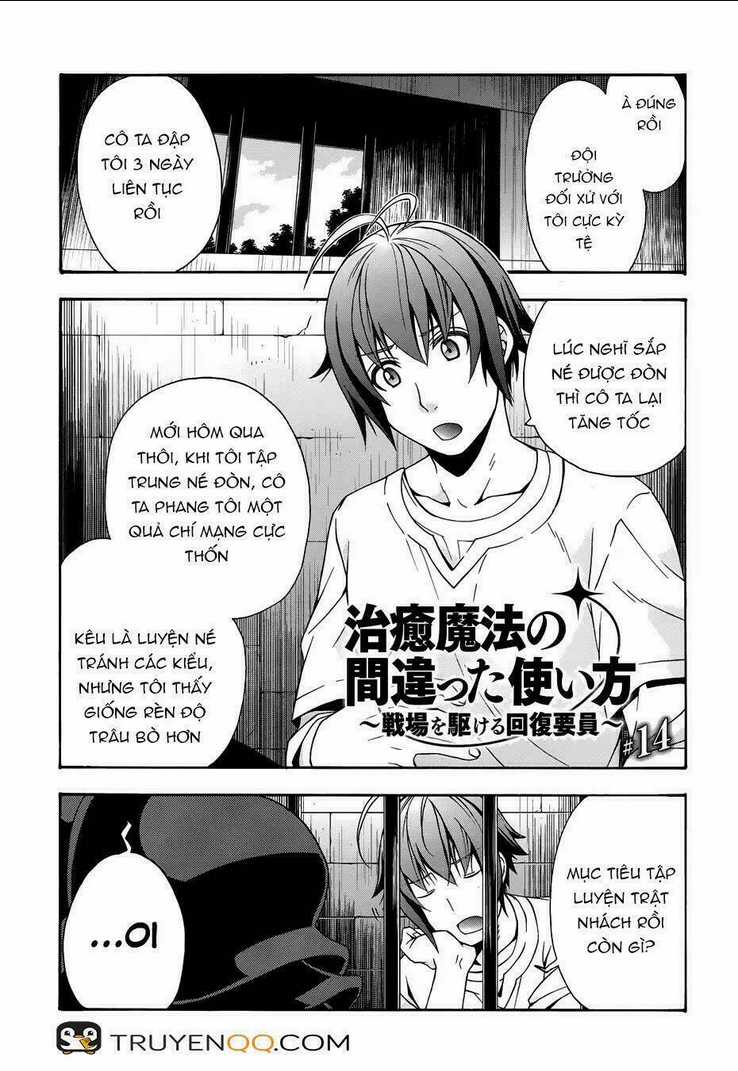 Là Healer Nhưng Lại Có Mặt Trên Chiến Trường Chapter 14 trang 1