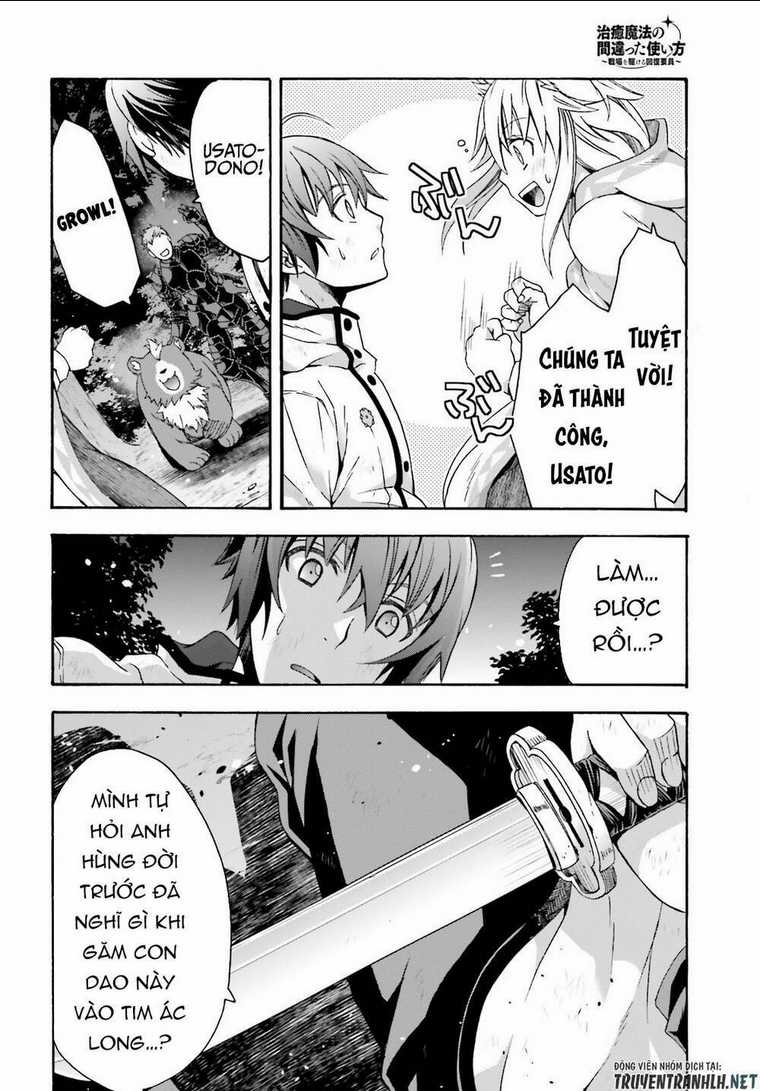 Là Healer Nhưng Lại Có Mặt Trên Chiến Trường Chapter 38 trang 36