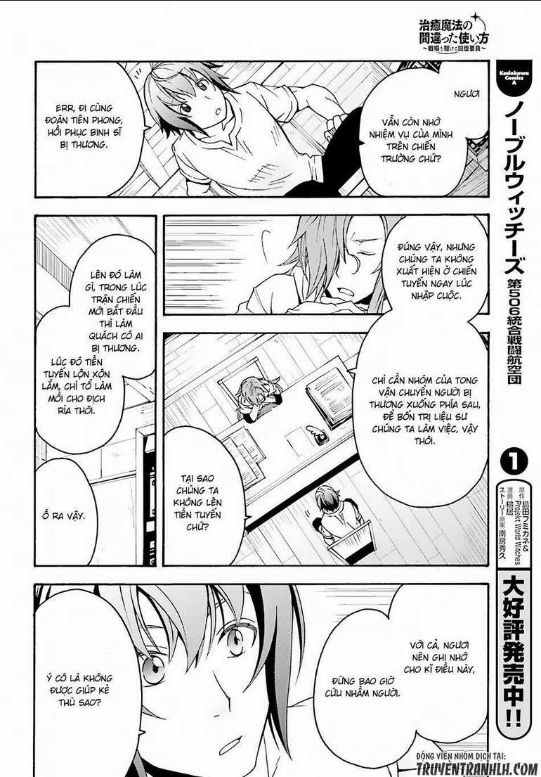 Là Healer Nhưng Lại Có Mặt Trên Chiến Trường Chapter 8 trang 6