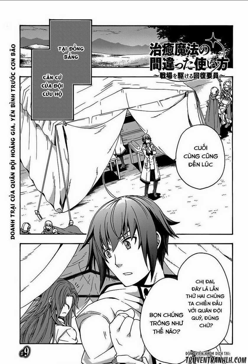 Là Healer Nhưng Lại Có Mặt Trên Chiến Trường Chapter 9 trang 1