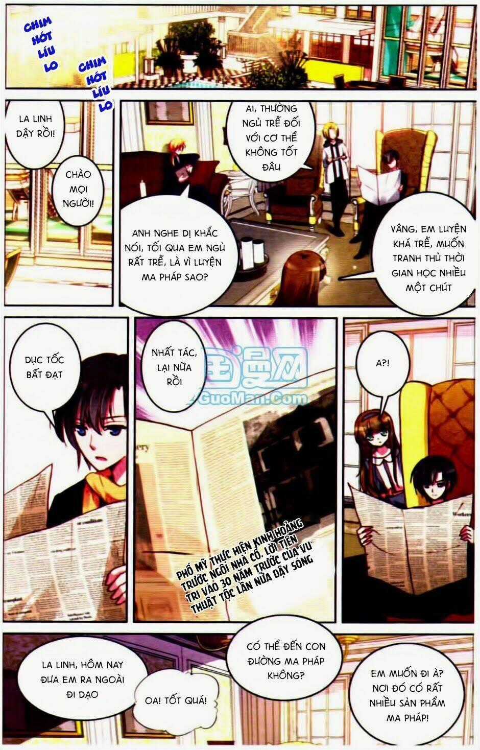 La Linh Ma Lực Chapter 12.1 trang 12