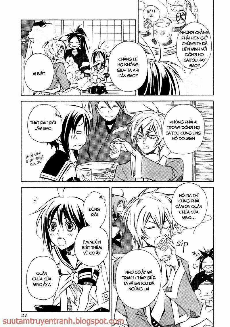 Lạc Vào Thời Chiến Quốc Chapter 14 trang 16