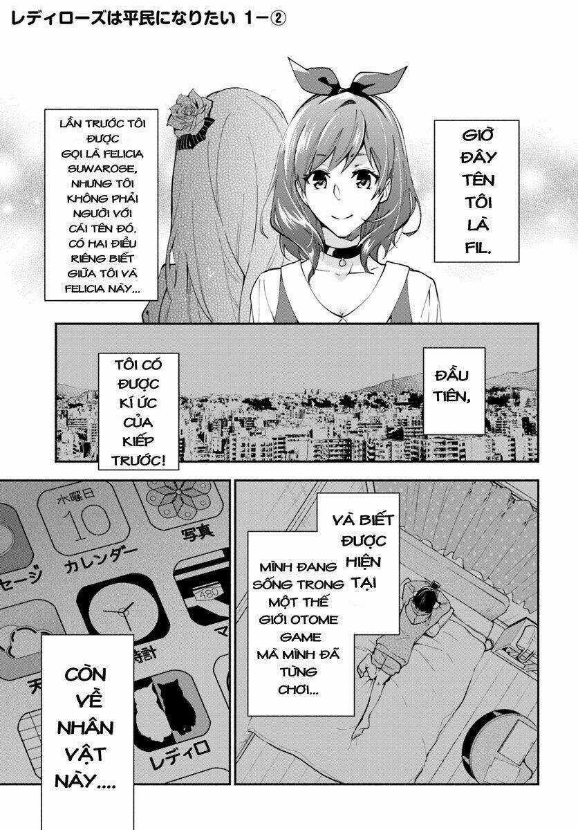 Lady Rose Wants To Be A Commoner Chapter 1 trang 9