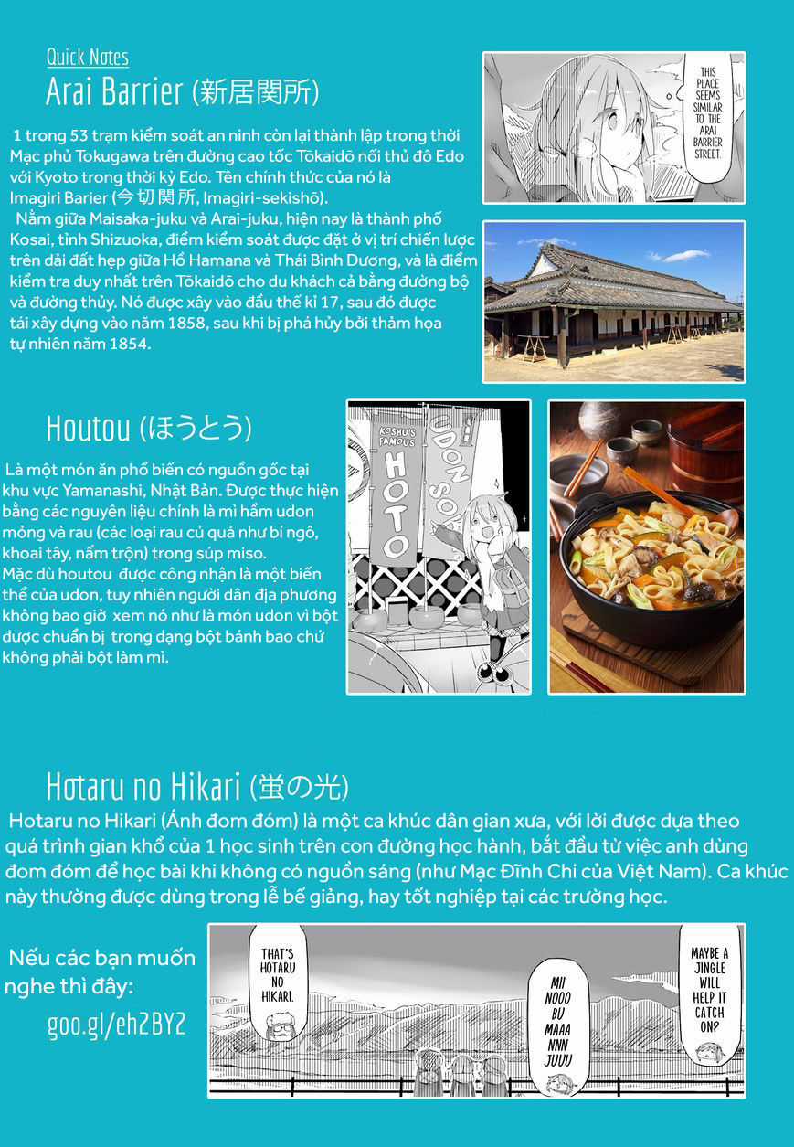 Laid-Back Camp Chapter 14 trang 38