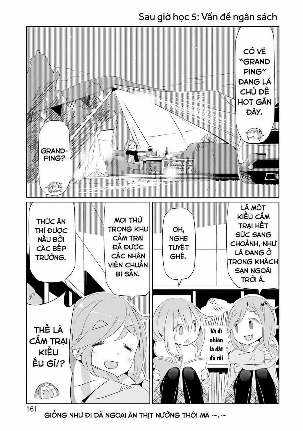 Laid-Back Camp Chapter 18.5 trang 10