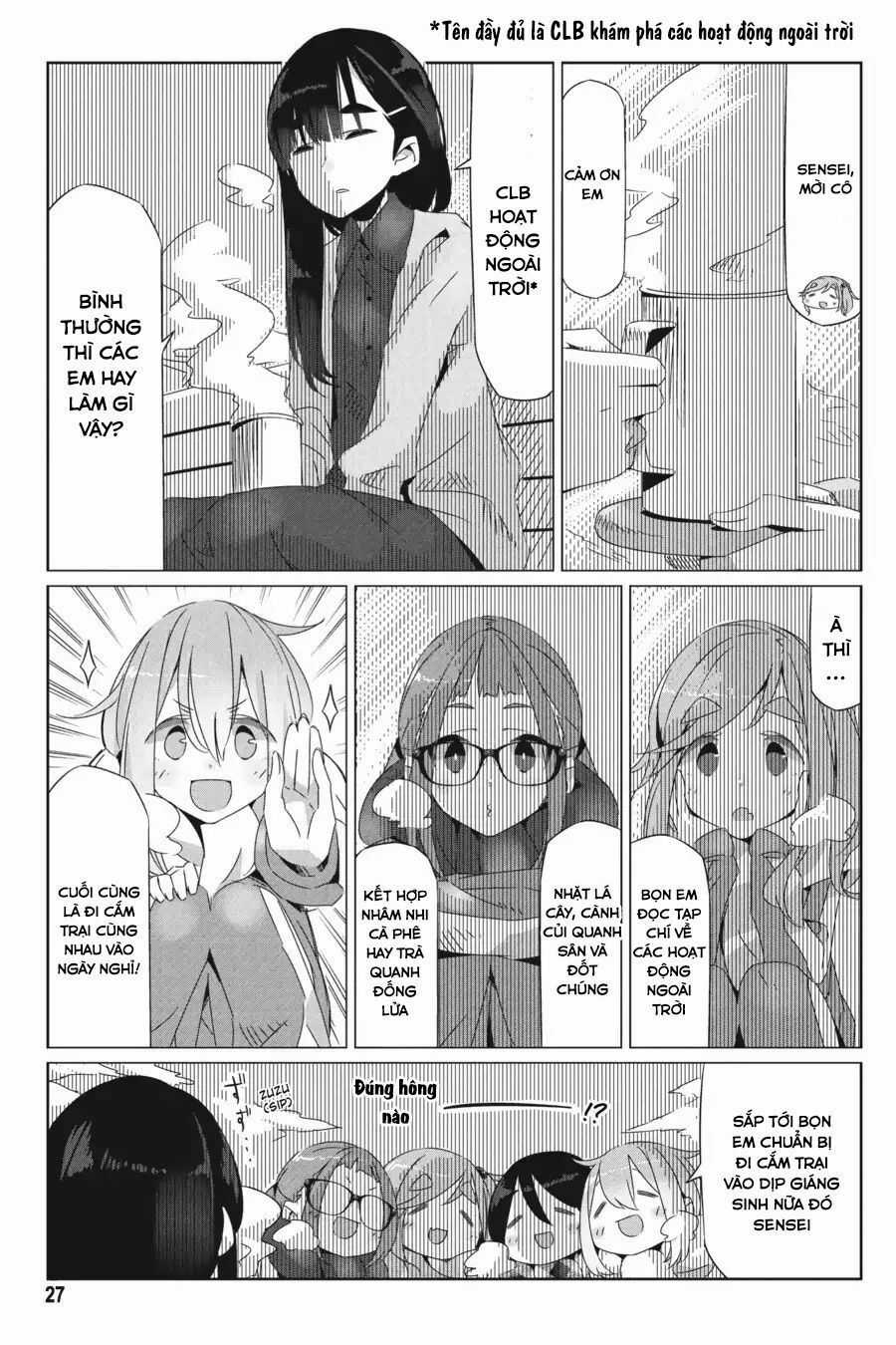 Laid-Back Camp Chapter 19 trang 28