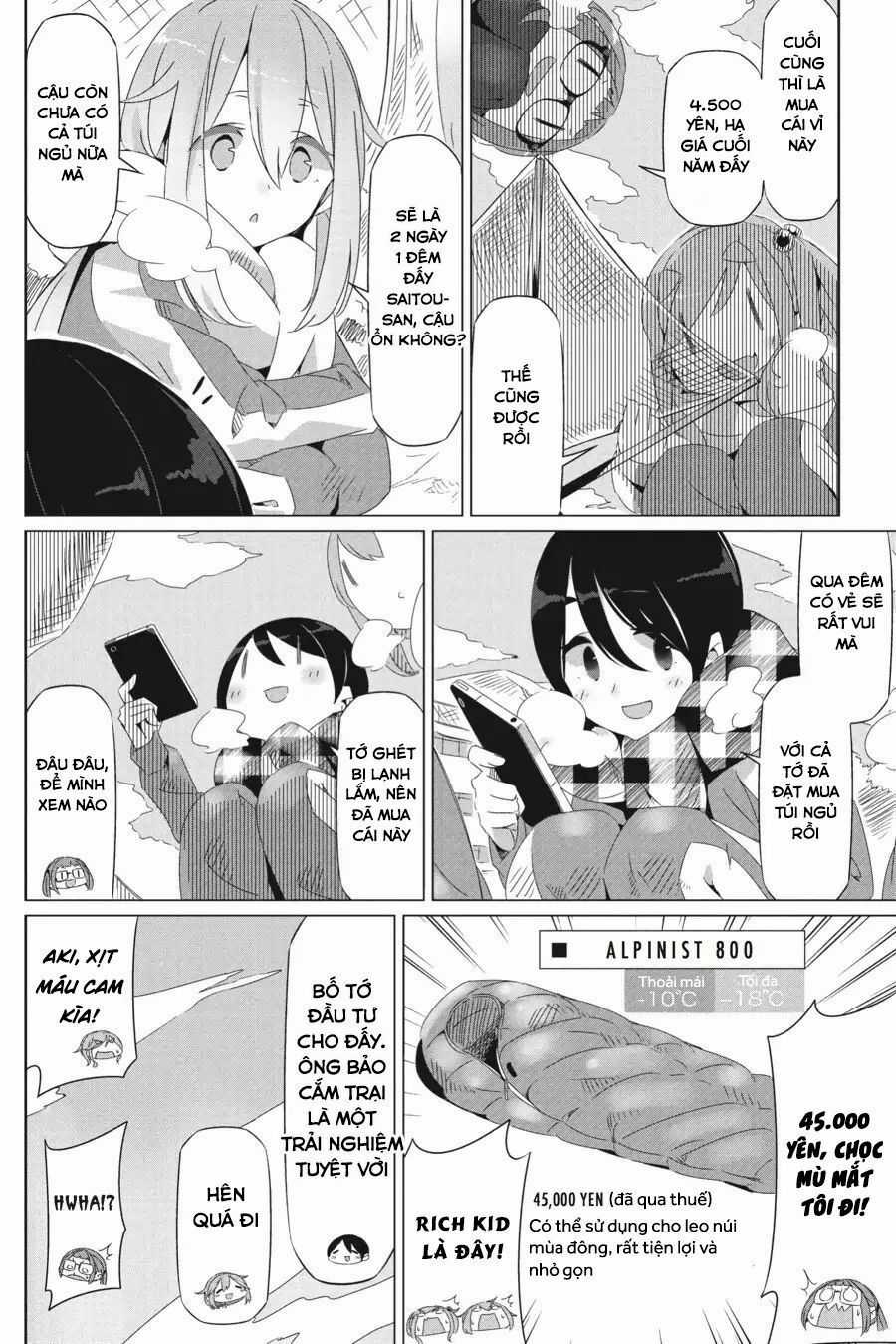 Laid-Back Camp Chapter 19 trang 9