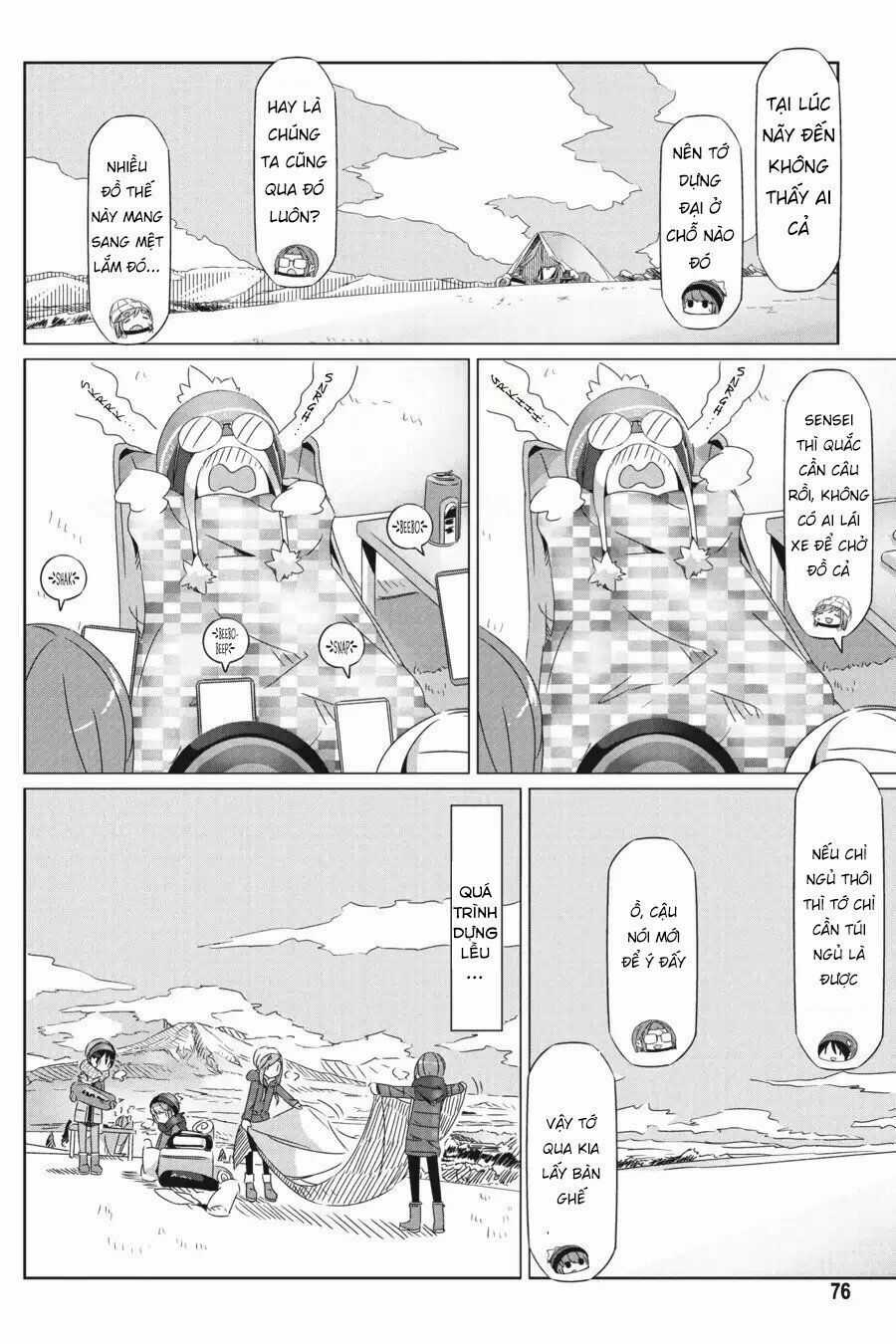Laid-Back Camp Chapter 21 trang 15