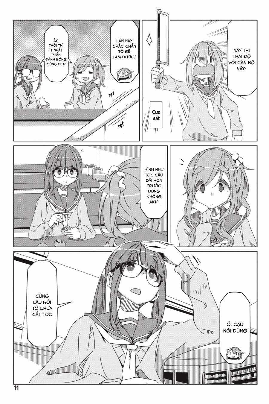 Laid-Back Camp Chapter 53 trang 13