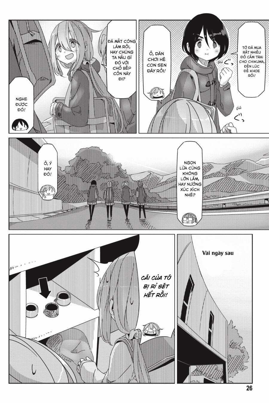 Laid-Back Camp Chapter 53 trang 28