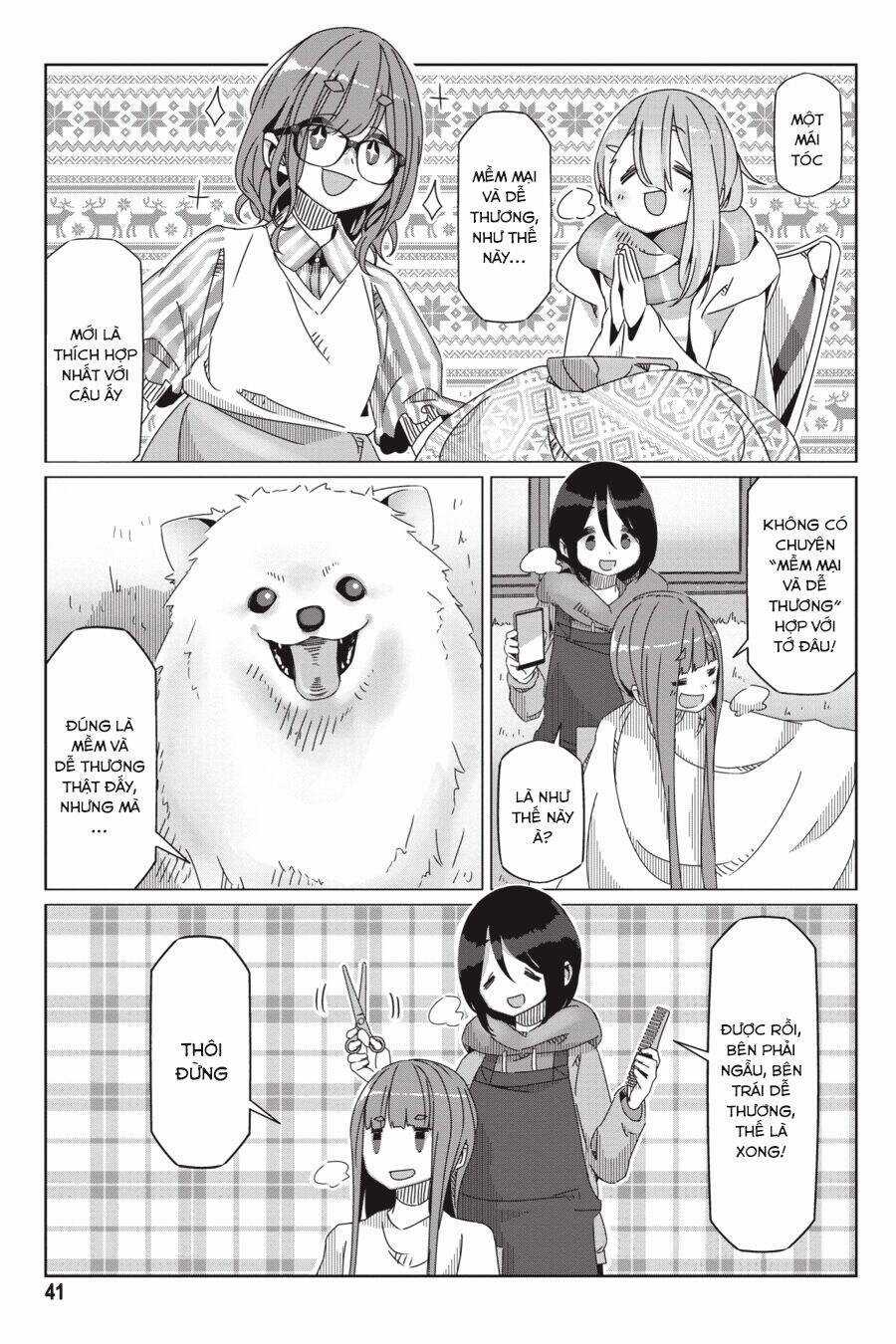 Laid-Back Camp Chapter 54 trang 12