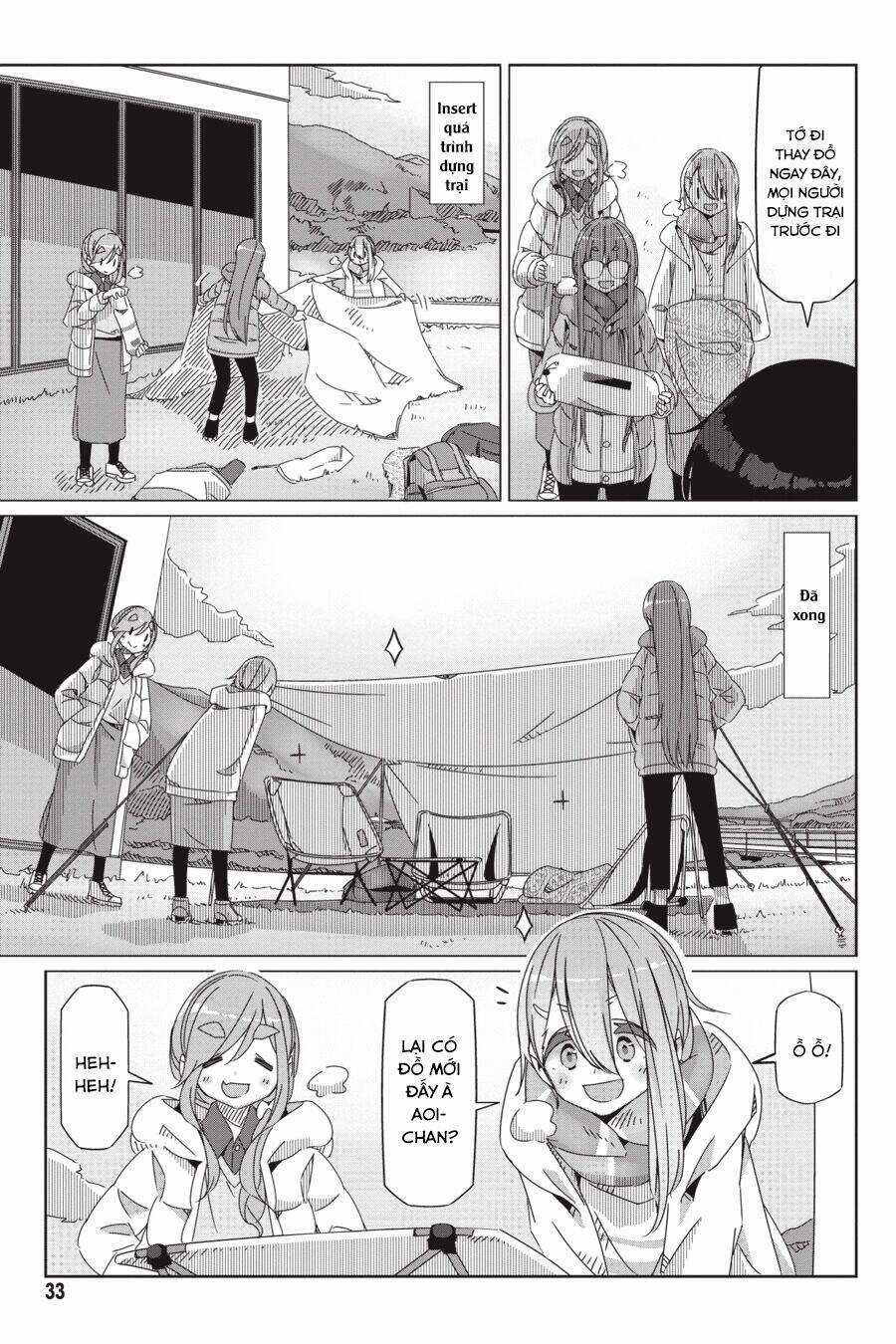 Laid-Back Camp Chapter 54 trang 4