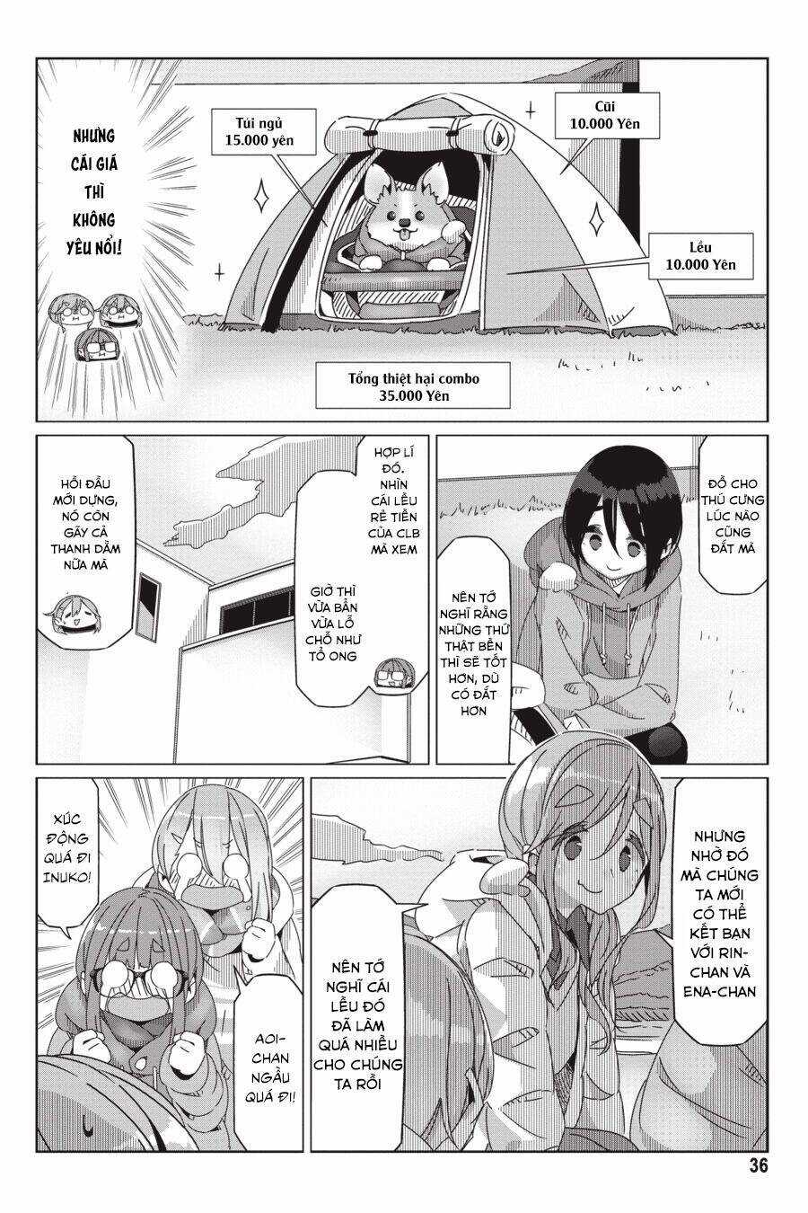 Laid-Back Camp Chapter 54 trang 7