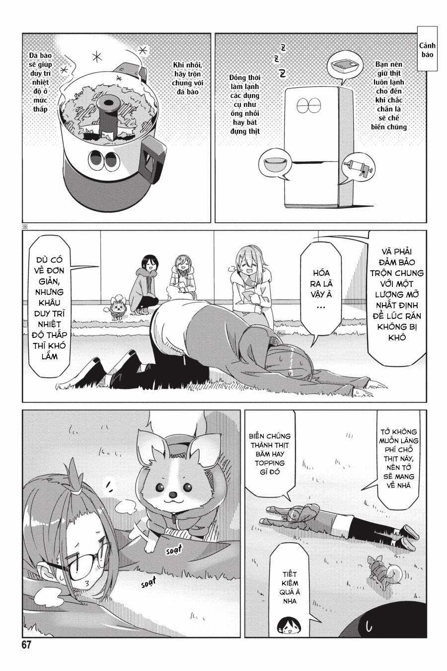 Laid-Back Camp Chapter 55 trang 12