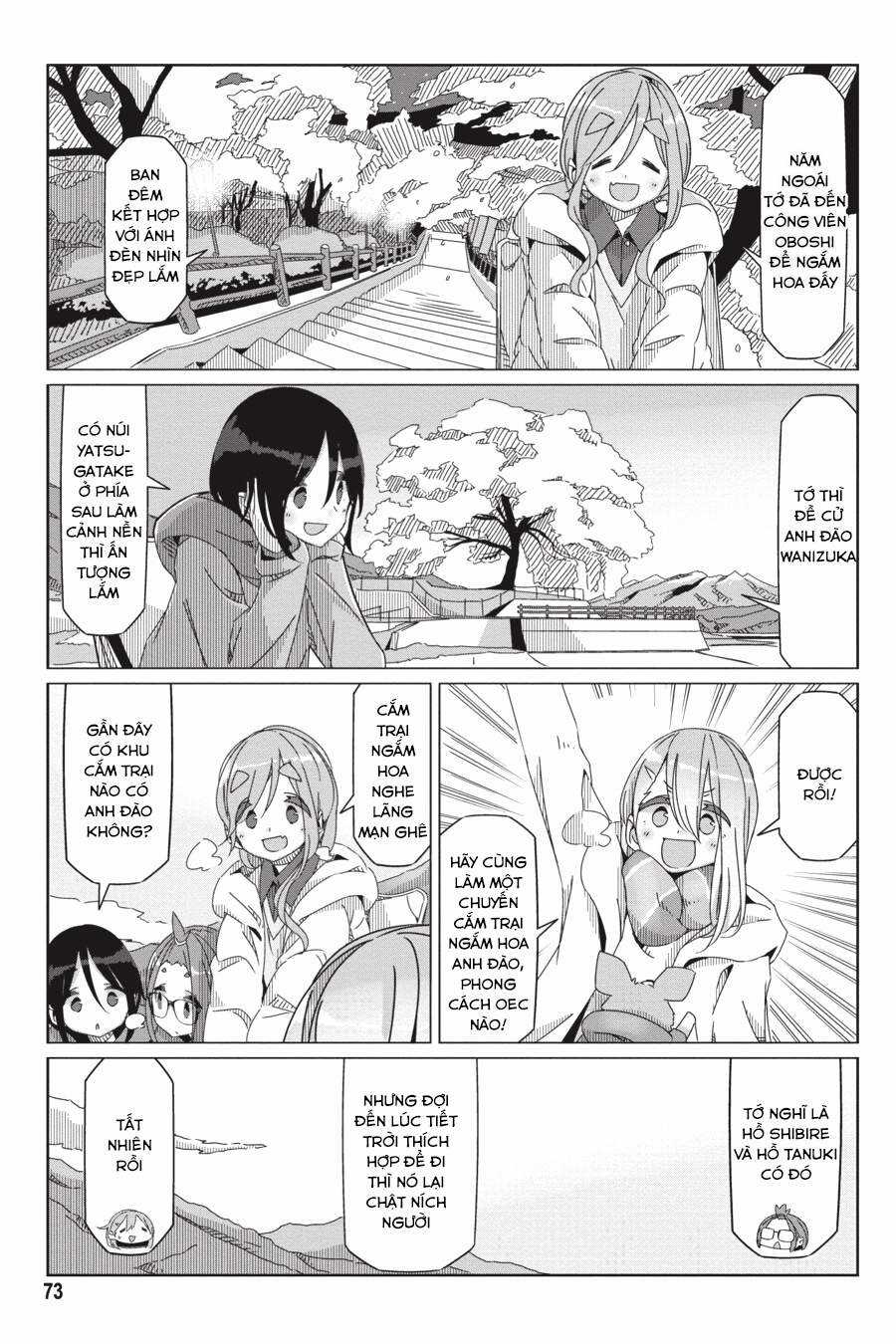 Laid-Back Camp Chapter 55 trang 18