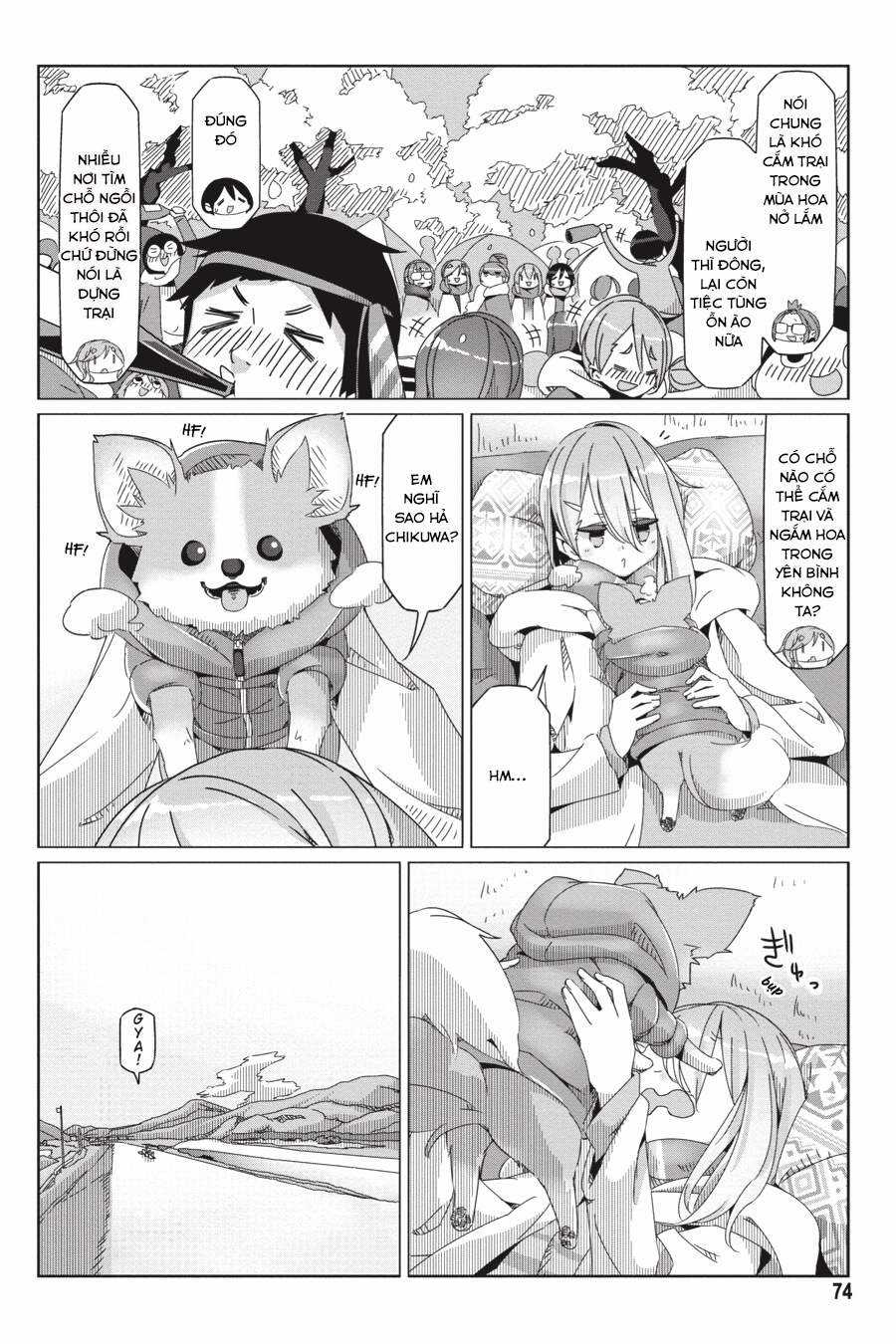 Laid-Back Camp Chapter 55 trang 19