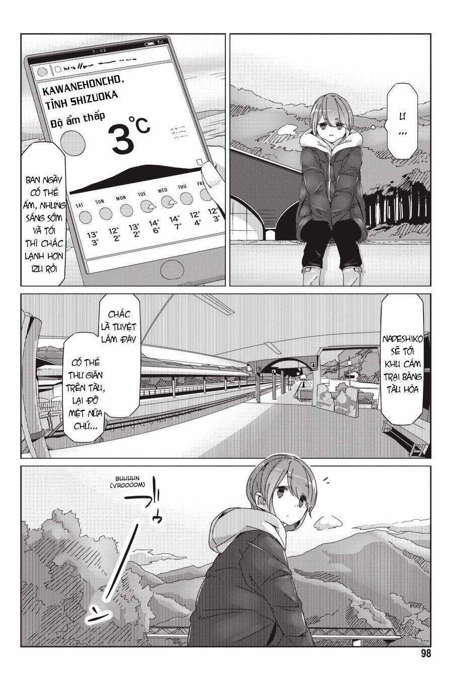 Laid-Back Camp Chapter 56 trang 19