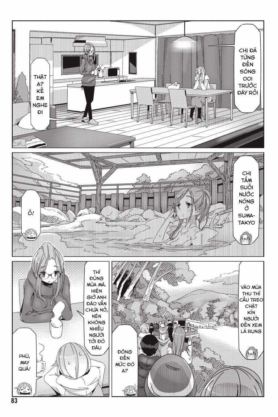 Laid-Back Camp Chapter 56 trang 4