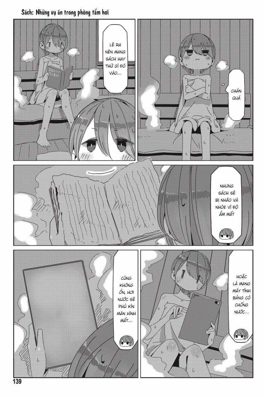 Laid-Back Camp Chapter 57.5 trang 8
