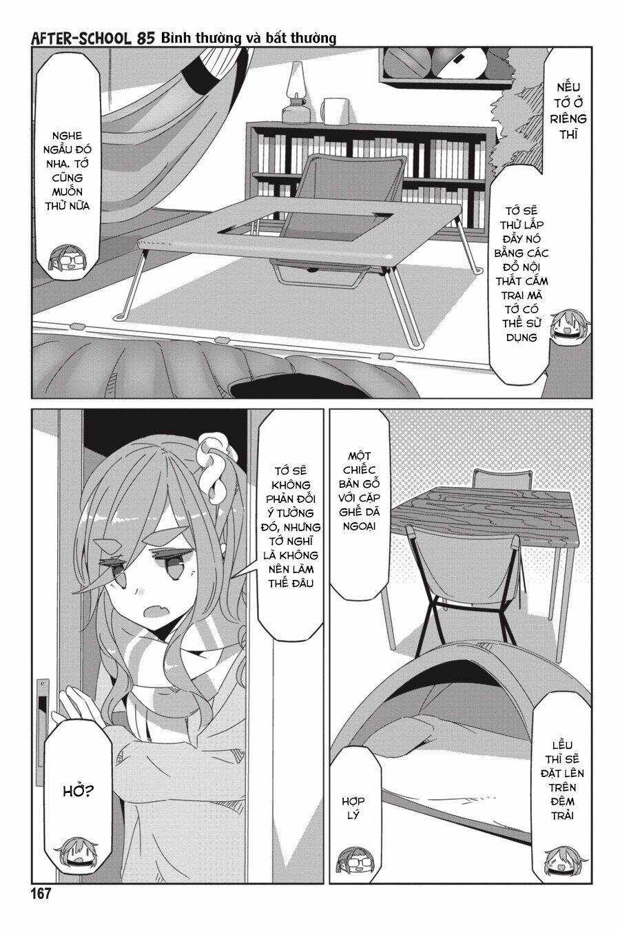 Laid-Back Camp Chapter 57.6 trang 14