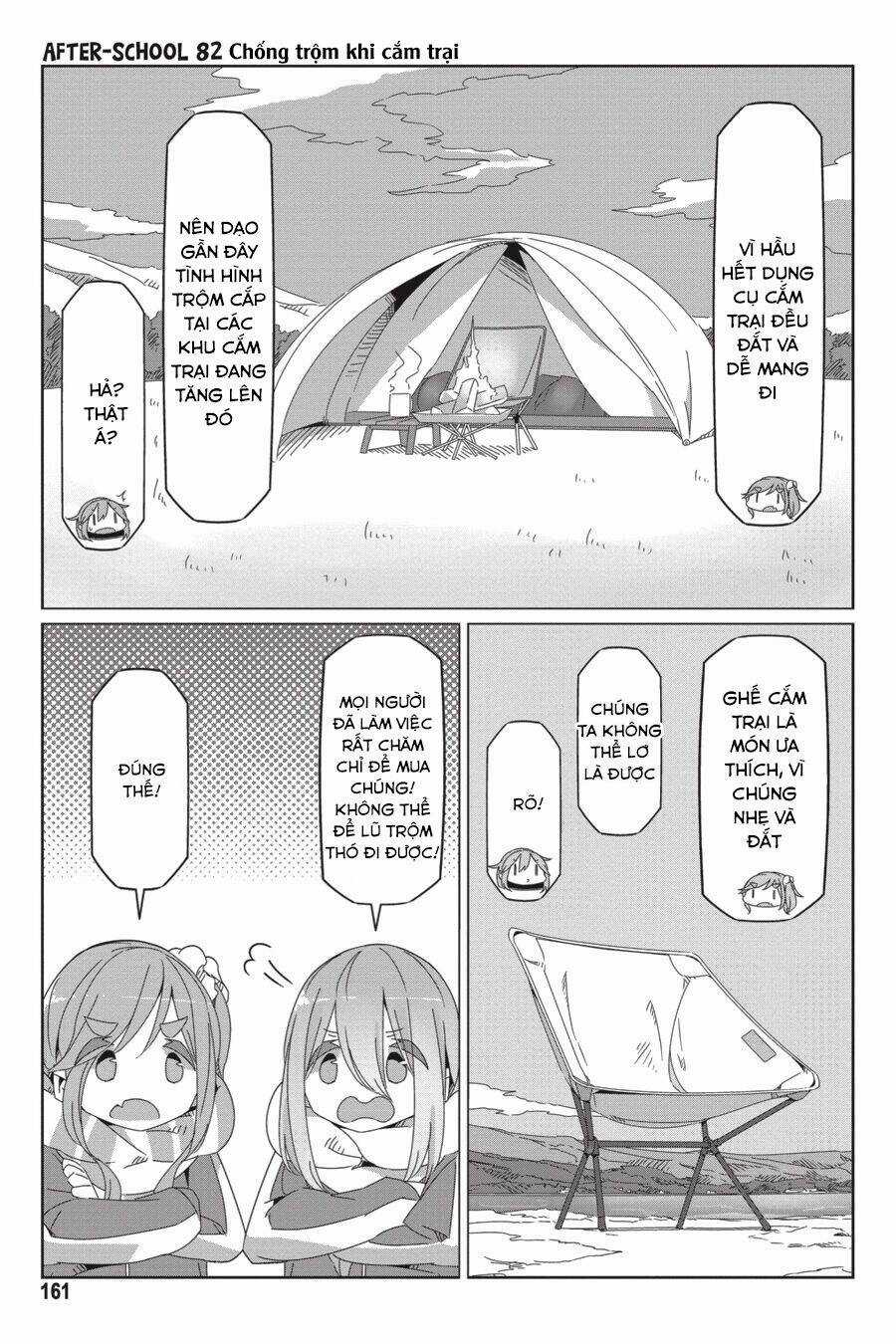 Laid-Back Camp Chapter 57.6 trang 8