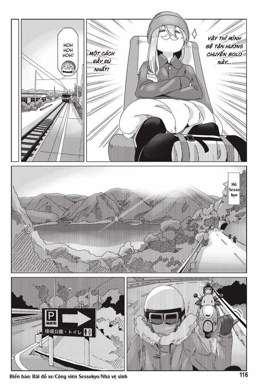 Laid-Back Camp Chapter 57 trang 11