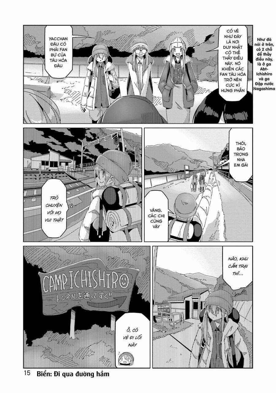 Laid-Back Camp Chapter 58 trang 17