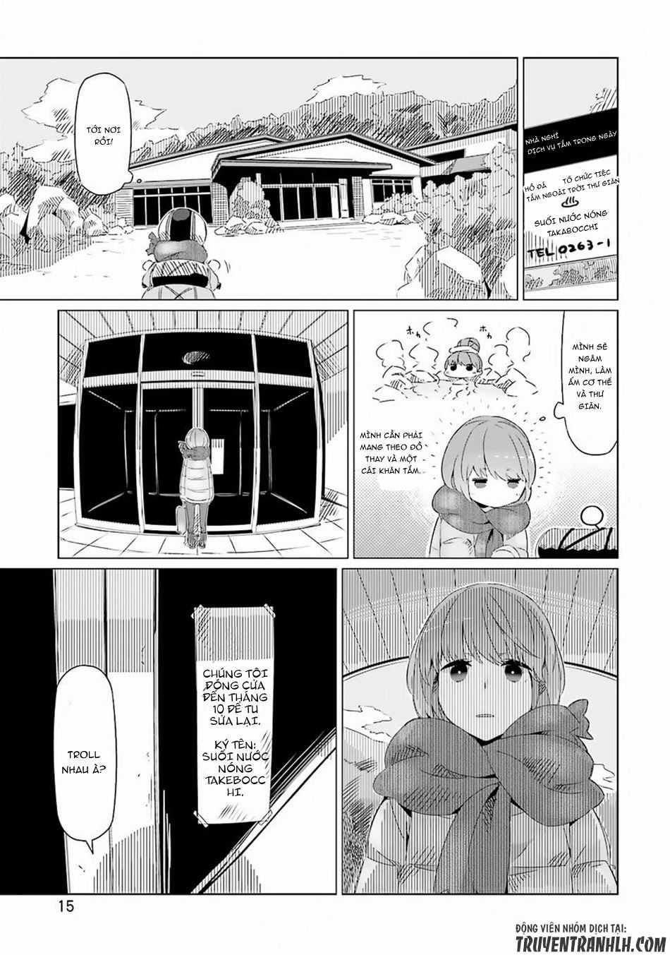 Laid-Back Camp Chapter 7 trang 17
